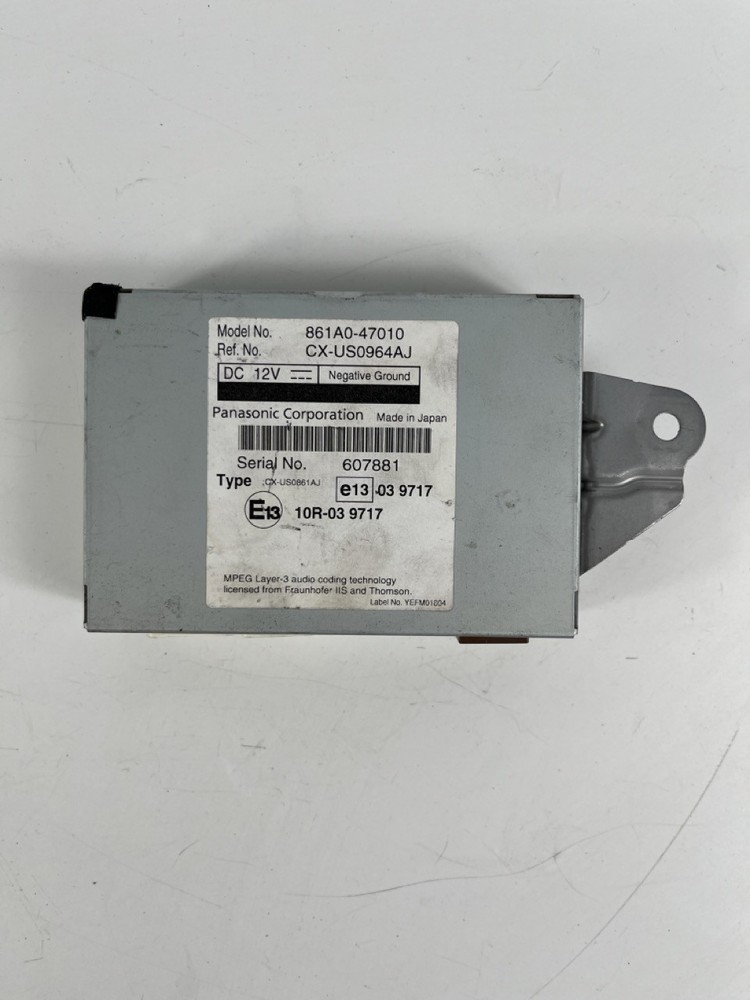 2010 – 2015 Toyota Prius Oem Multimedia Interface Control Module