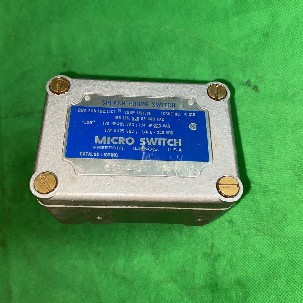 MICRO SWITCH OP-AR30 SPLASH PROOF SWITCH ACTUATOR (GREY) NSNP