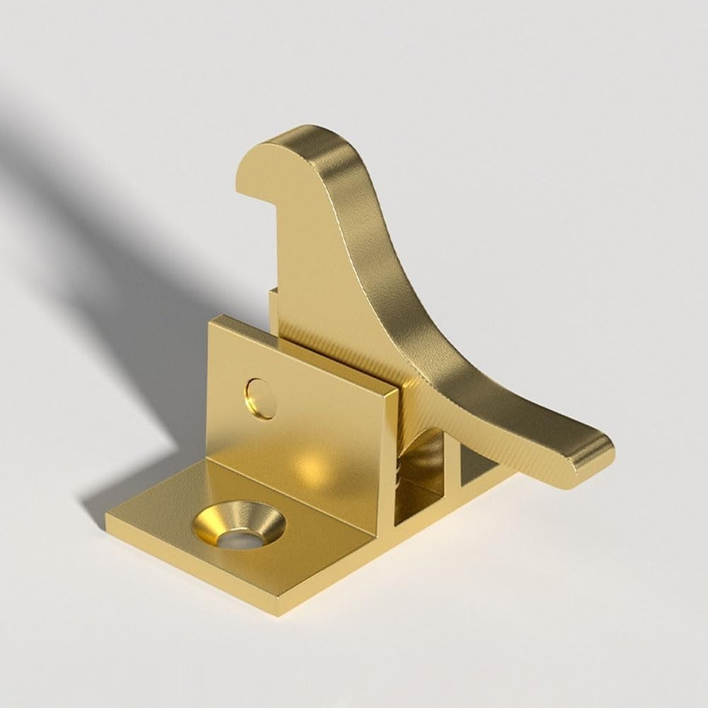 Durable Solid Brass Elbow Latch Pack – Ideal for Windows & Cabinet Doors (8 pcs)