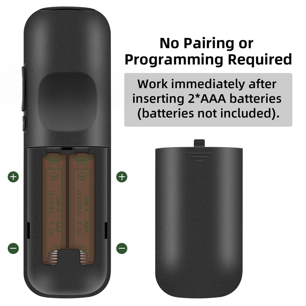 Control Your Roku TV Instantly - 2 Pack Remote Replacements