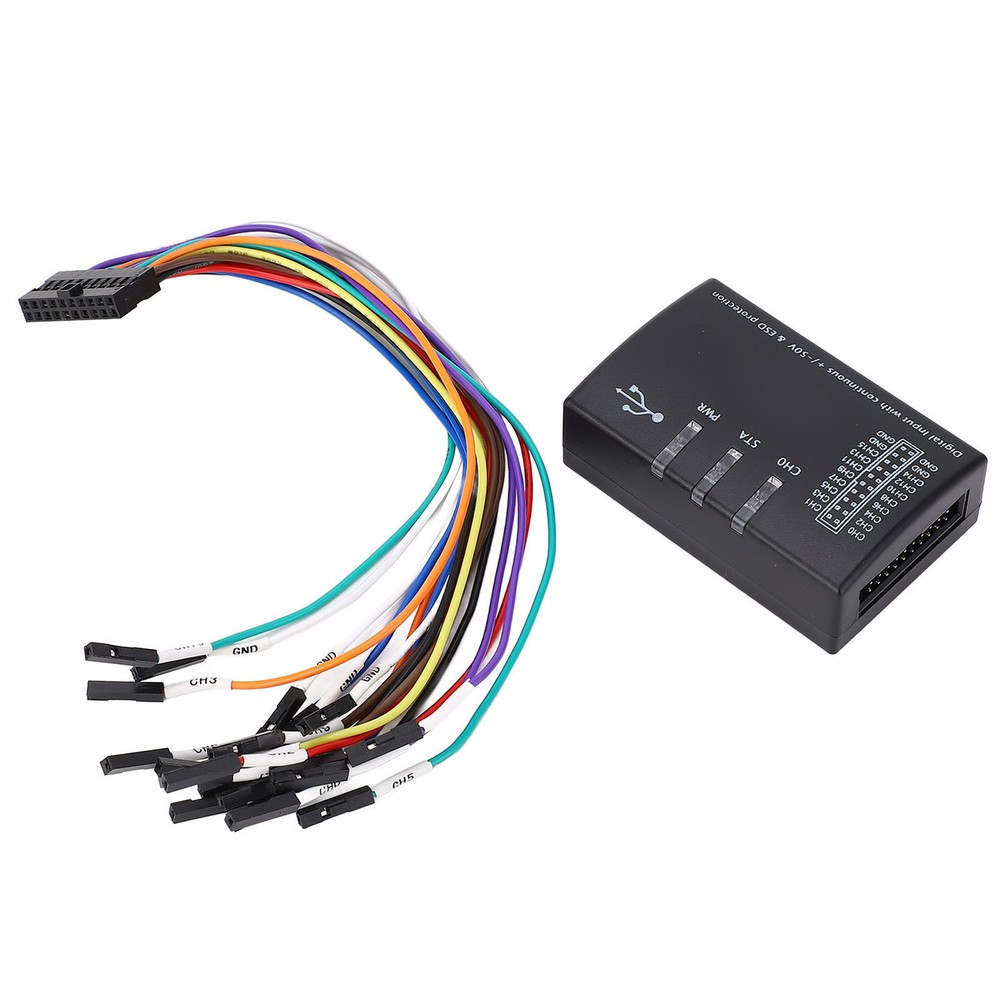 Logic Analyzer 100M Sampling Rate Compact USB Logic Analyzer Tool Supply Part