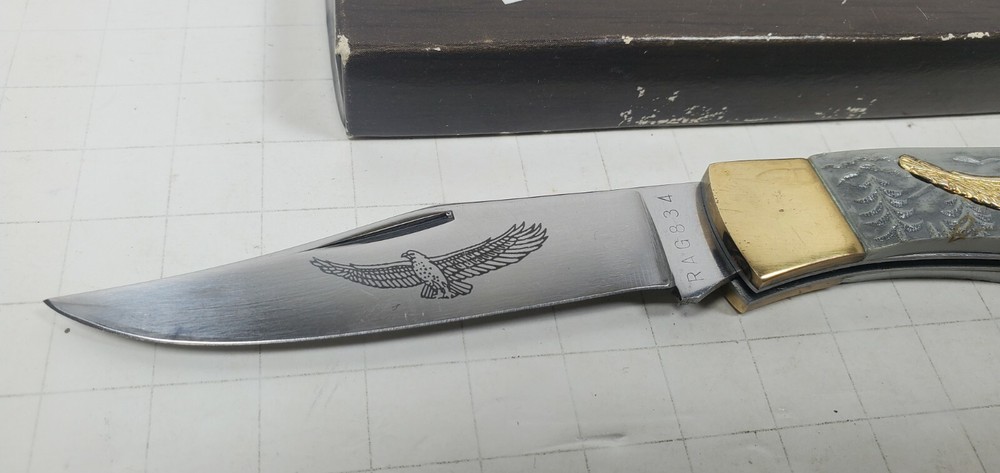 Vintage eagle Knife rag834 japan NOS