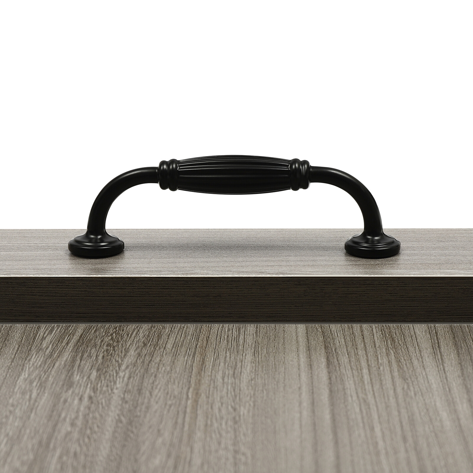 Stylish Grey Wood Noodle Board Stove Cover with Handles - Extra Counter Space
