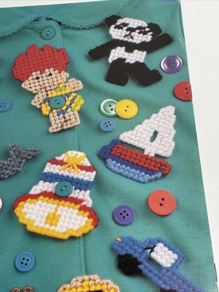 Annie's Attic Button Buddies Plastic Canvas Pattern 879305