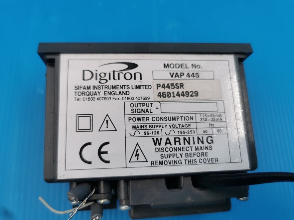 Digitron P445SR VAP 445 Pressure Indicator