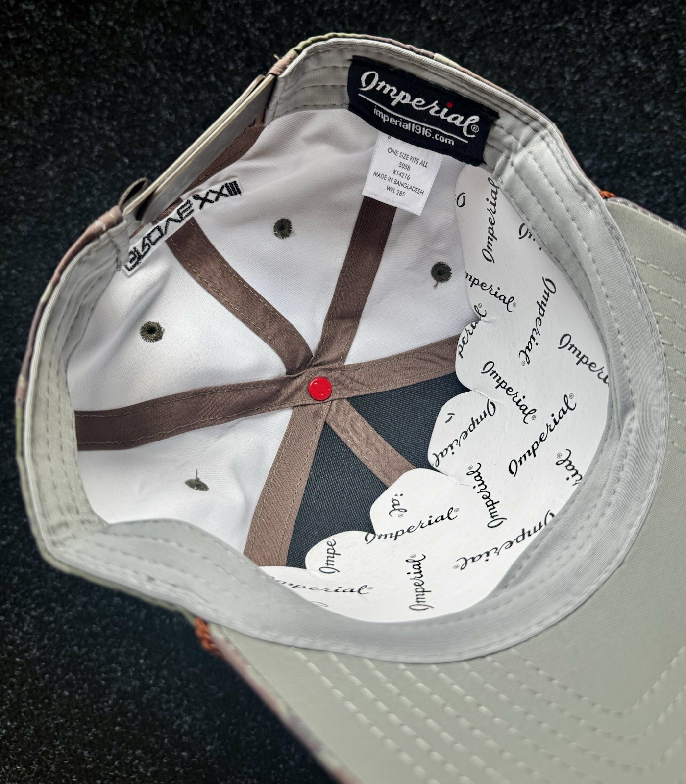 Grove XXIII / Jordan / NEW / Camo Rope Snap Back Golf Hat