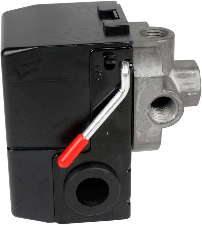 LF10-4H Air Compressor Pressure Switch 4-Port Replacement Part 140-175 PSI 20A