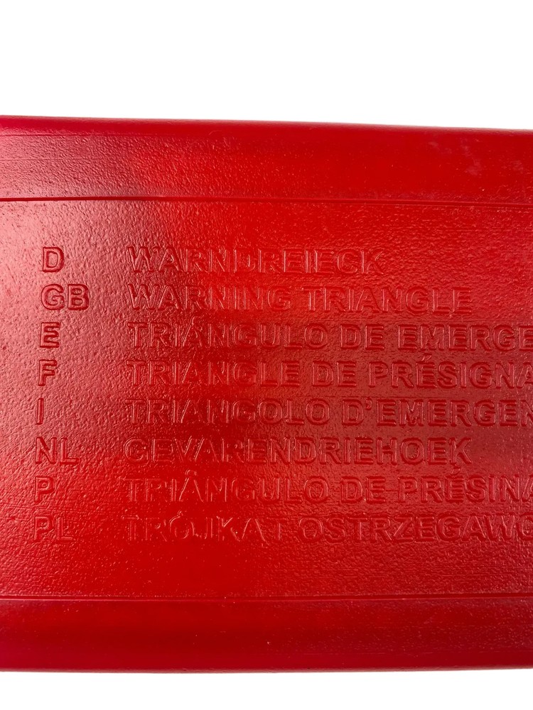 Original EAZ warning triangle triangle breakdown warning triangle foldable 27R034012
