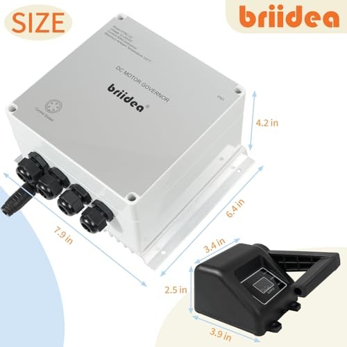 PWM Controller (2025 New), 12V/24V 50A DC Motor Speed Handle Control