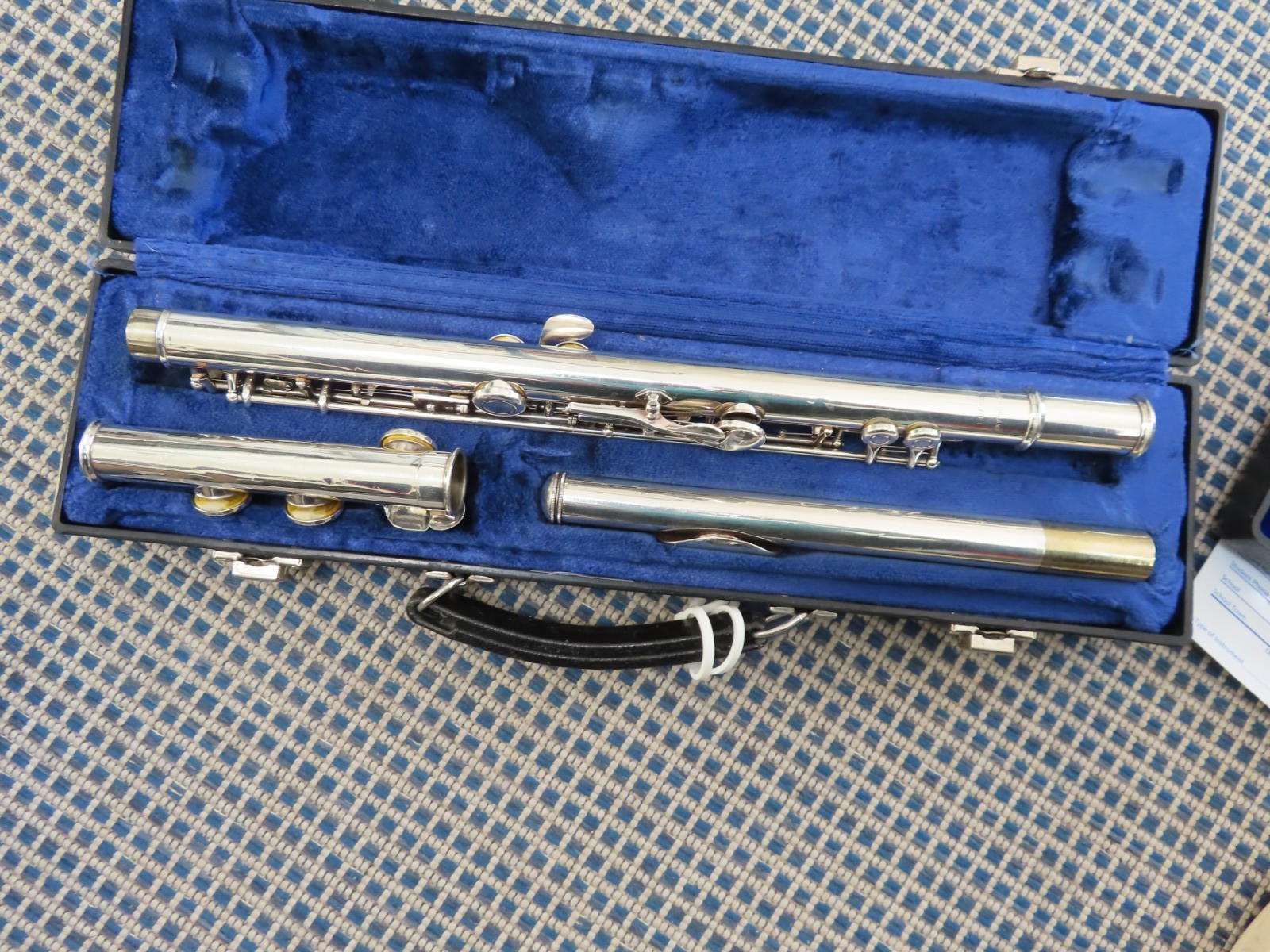 LOT OF 4 FLUTES -ARMSTRONGS, BUNDY, BUFFET- NICE BUT NEED REPAIR