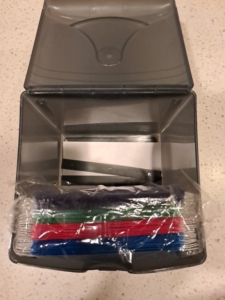 Atlantic 80 Disc File Cube Hardcase CD /DVD / Blu-ray Storage