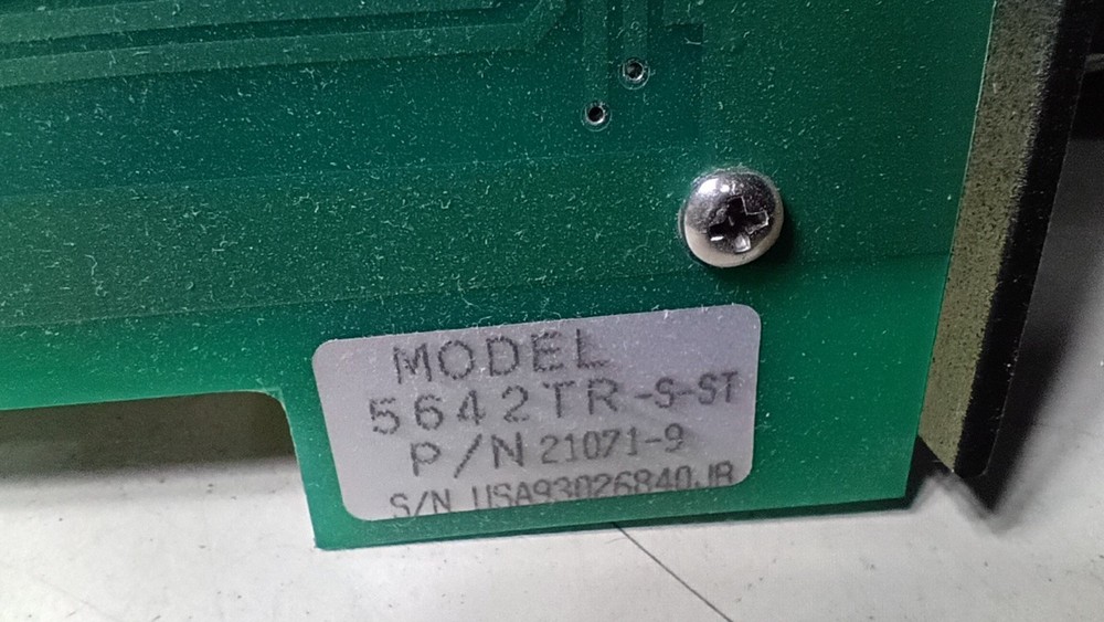 Optelecom System 5000AI Fiber Optic Mil-STD-1553 5MHz Ref. Clock