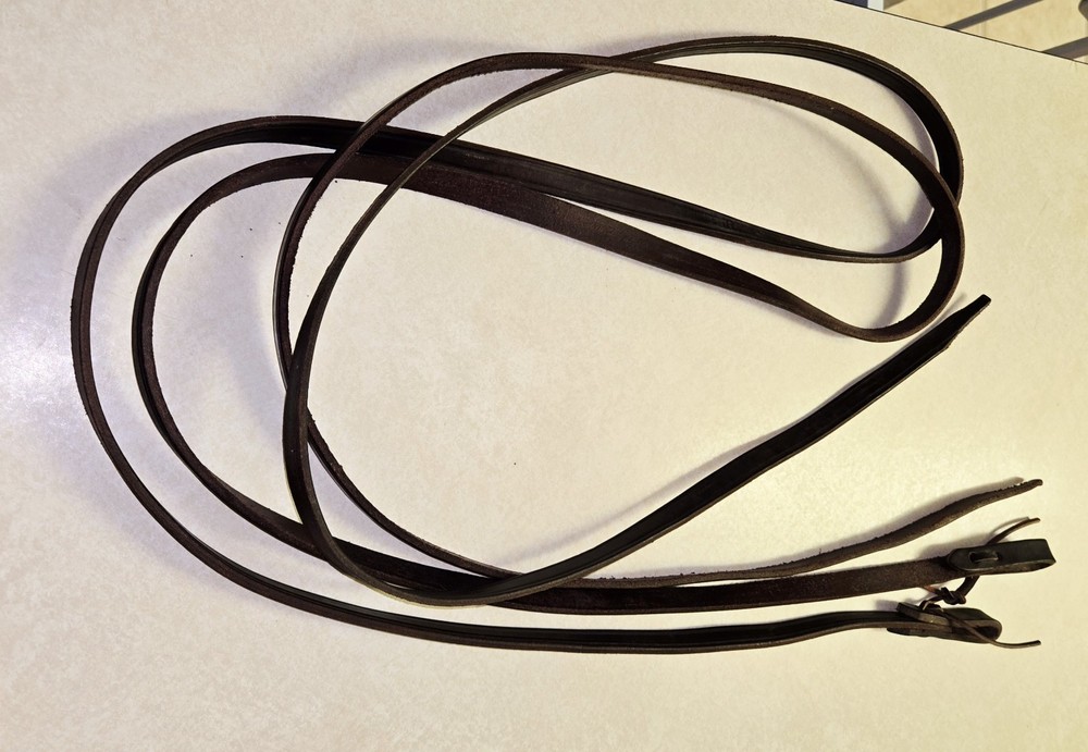 Split Reins.. New 3/4" Supple Leather.