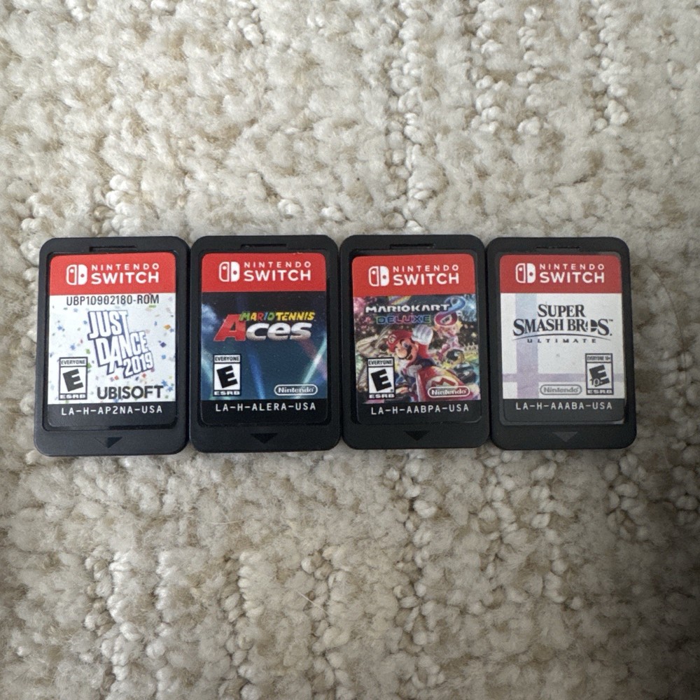 Nintendo Switch Bundle with Case, Controllers, Mario Kart Deluxe Edition, +more!