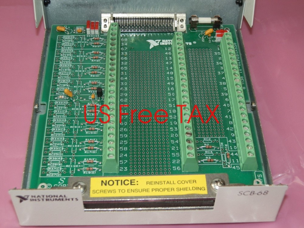 NATIONAL INSTRUMENTS SCB-68 1
