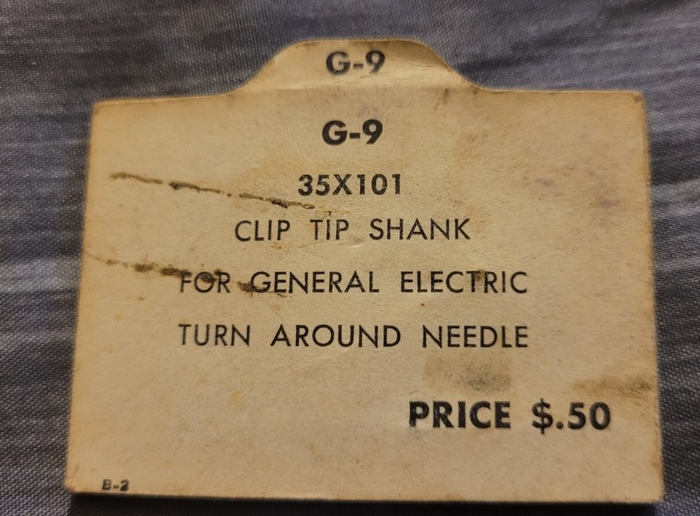 JENSEN G-9 STERO NEEDLE 35x101 Vintage