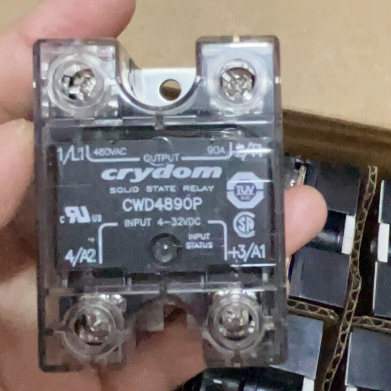 1PC New Crydom CWD4890P Solid State Relay Output 480V~90A Input 4-32V
