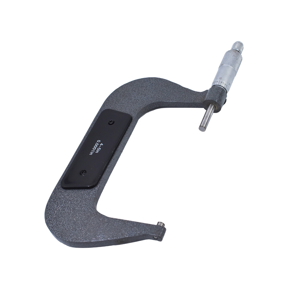 4-5" .0001" Carbide Tipped Precision Micrometer Outside Micrometer