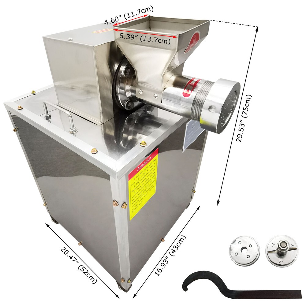110V Automatic Spaghetti Machine Pasta Processing Machine Fusilli Pasta Machine