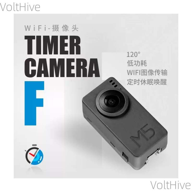 1PCS M5Stack Timer Camera F Fish-eye Wifi Low-Power Camera ESP32 OV3660 New