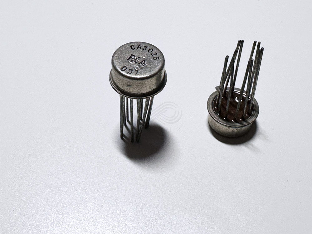 CA3026 RCA High Reliability Transistor Array Dual Differential Amplifier TO-5-12