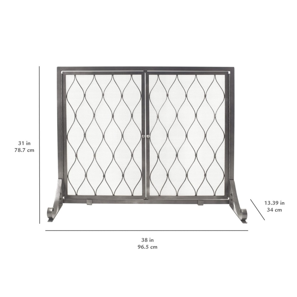 Stonewall Fireplace Screen