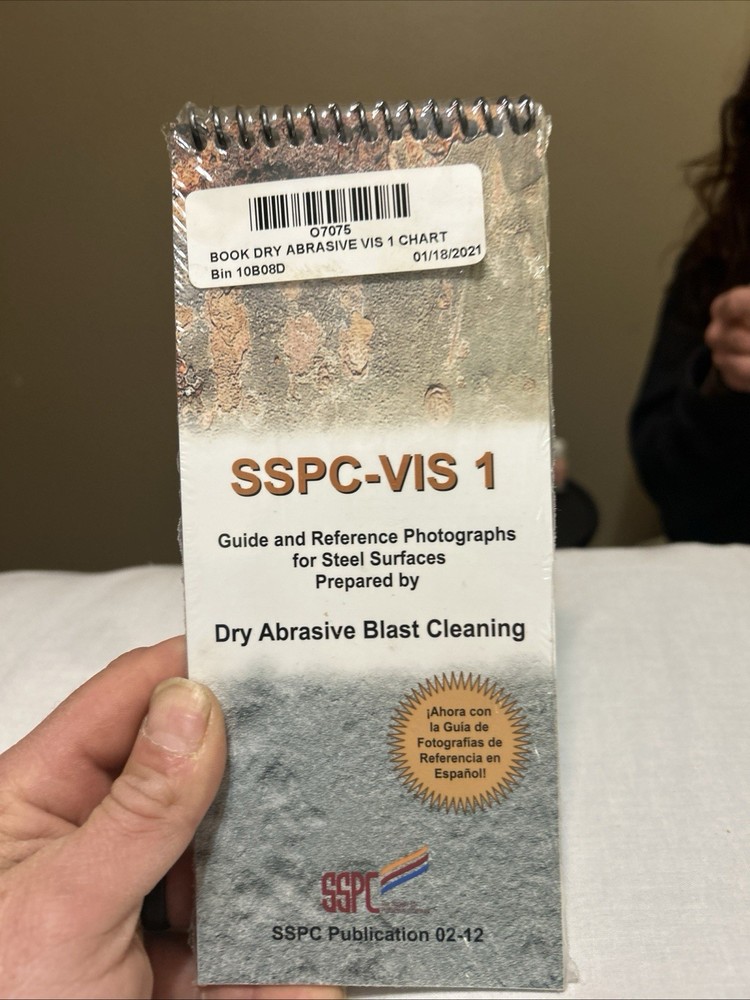 SSPC VIS 1 Reference Chart for Steel Surfaces Dry Abrasive Blast Cleaning 02-12