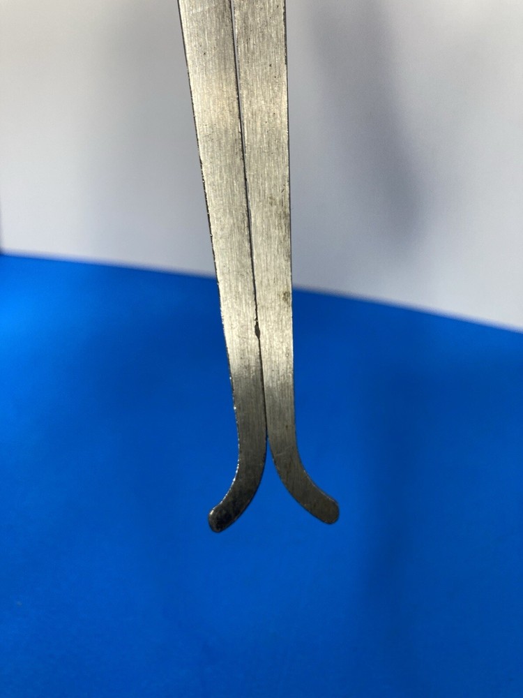ALYCO 9 1/4" Long Yankee Spring Inside Caliper Flat Leg - Solid Nut - SPAIN VTG