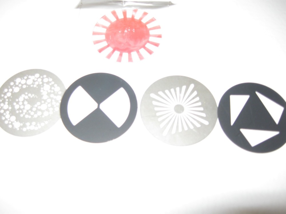 Gobo - Patterns for Optical Snoot Projection & Photography