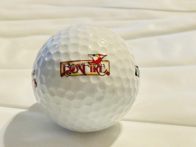 Golf Ball w/ Logo - Fox Fire