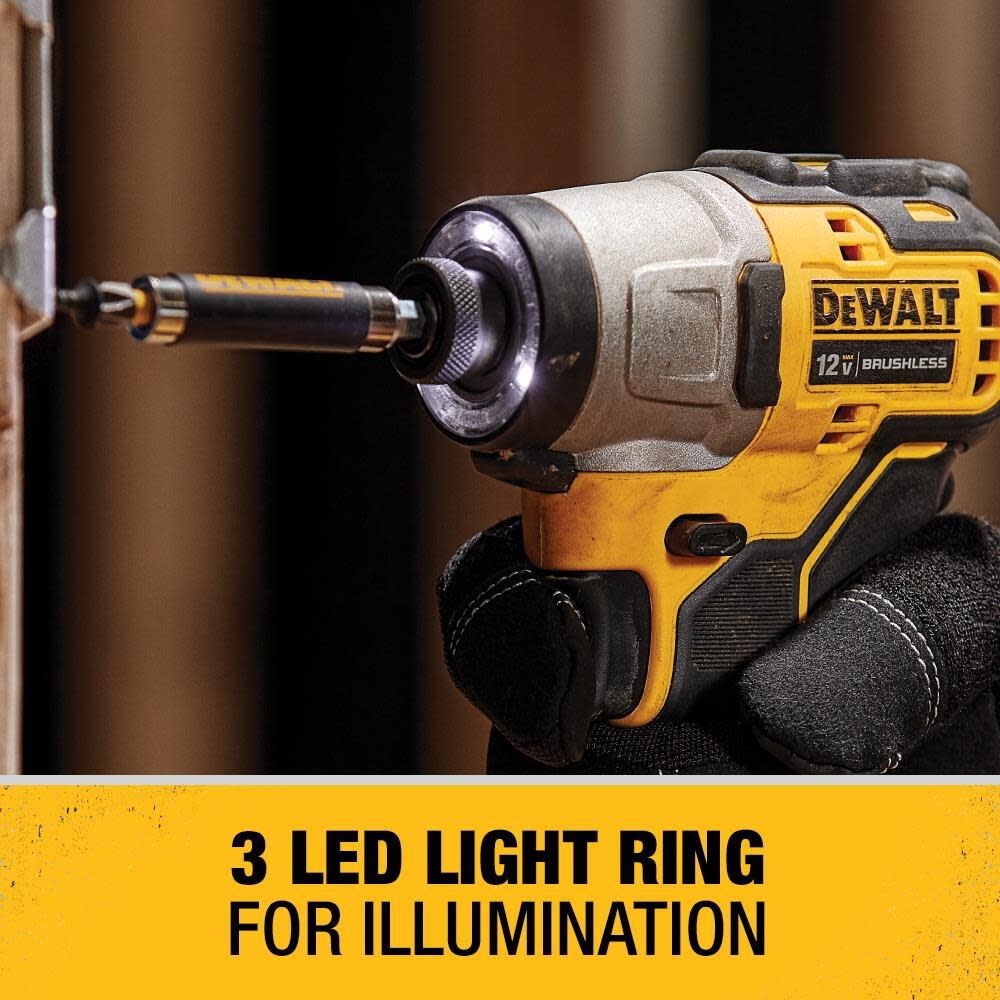 DEWALT 12V MAX XR Brushless Impact Drill Kit - DCF801F2