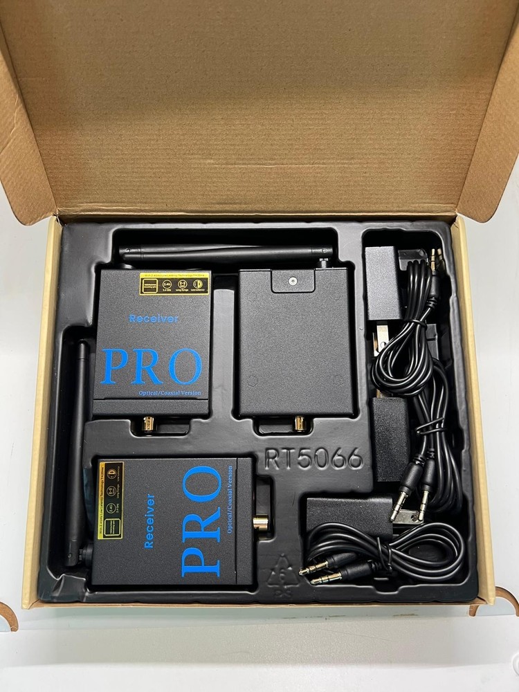 1Mii RT5066Pro 2.4GHz Wireless Audio Receiver Transmitter Set