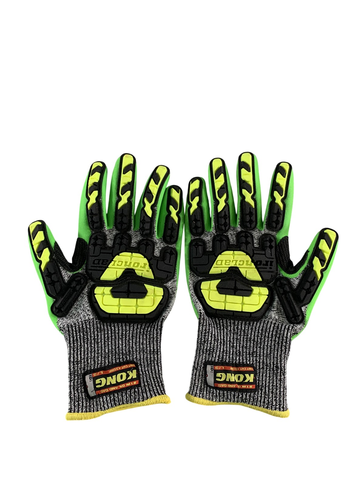 Ironclad KONG INDI-KC5G Men's Nitrile Coated Work Gloves Large