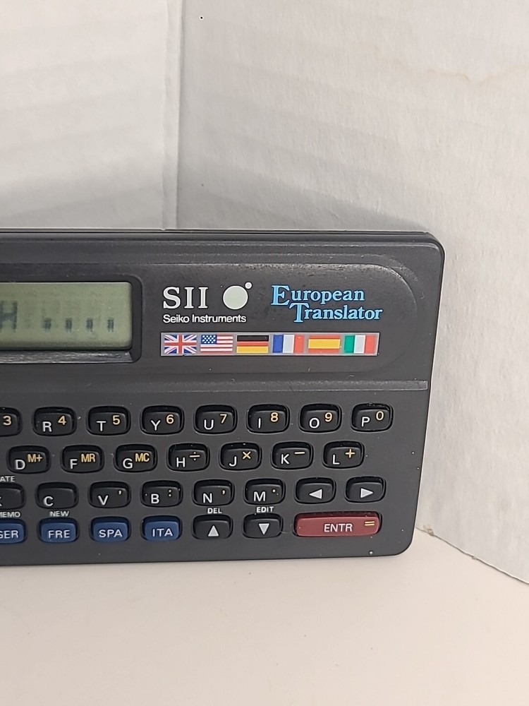 Seiko Instruments TR-2500 European Translator
