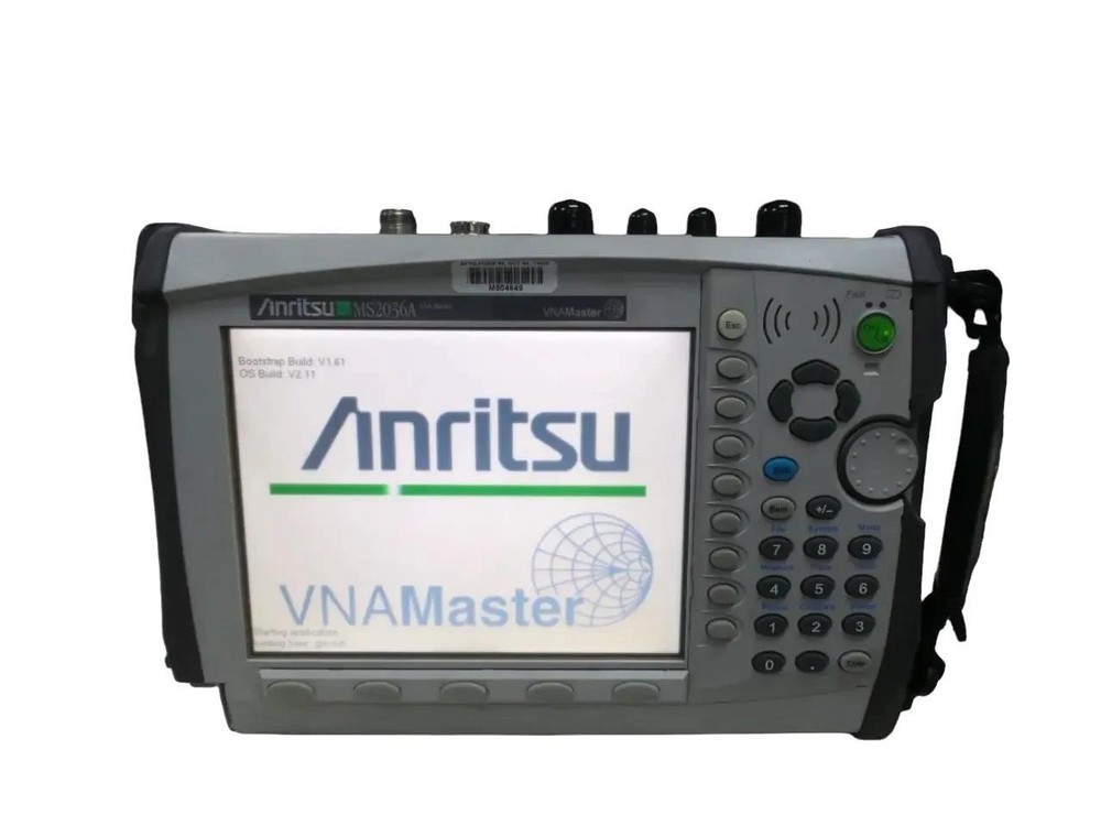 Anritsu MS2036A VNA Master 2MHz–6GHz Handheld Vector Network