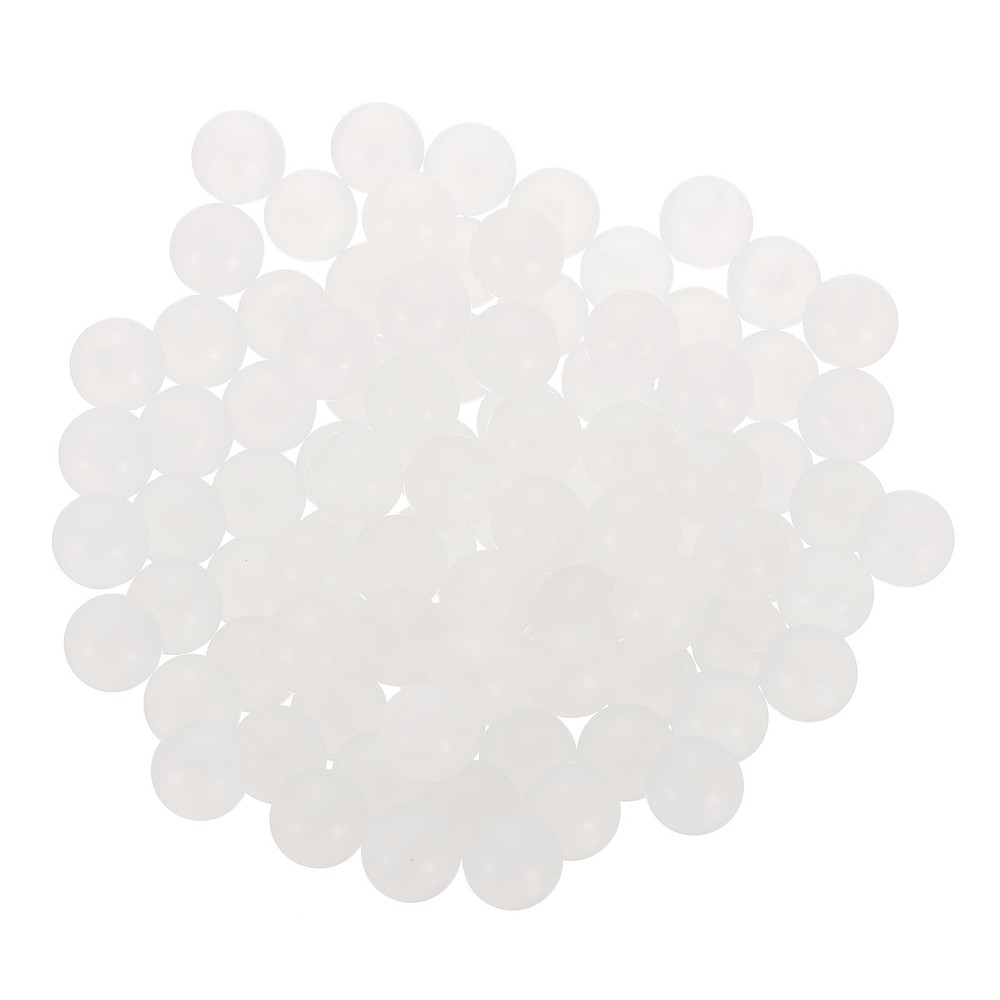 300pcs PP Plastic Bearing Balls 10mm Solid Plastic Ball White