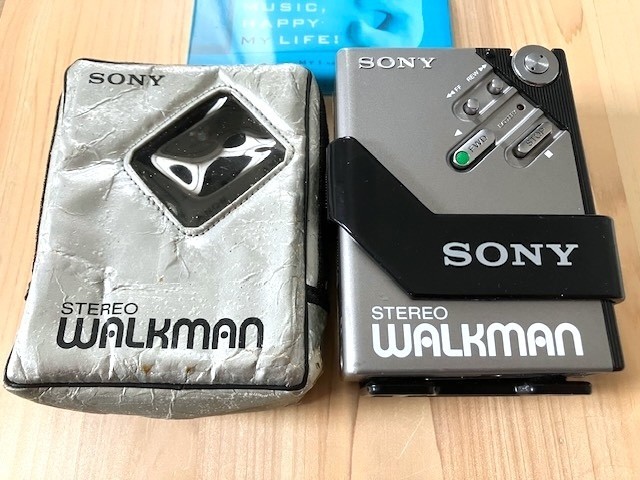 SONY WM-2 Walkman Cassette Player Vinyl Case Serviced Overhauled FullyFunction