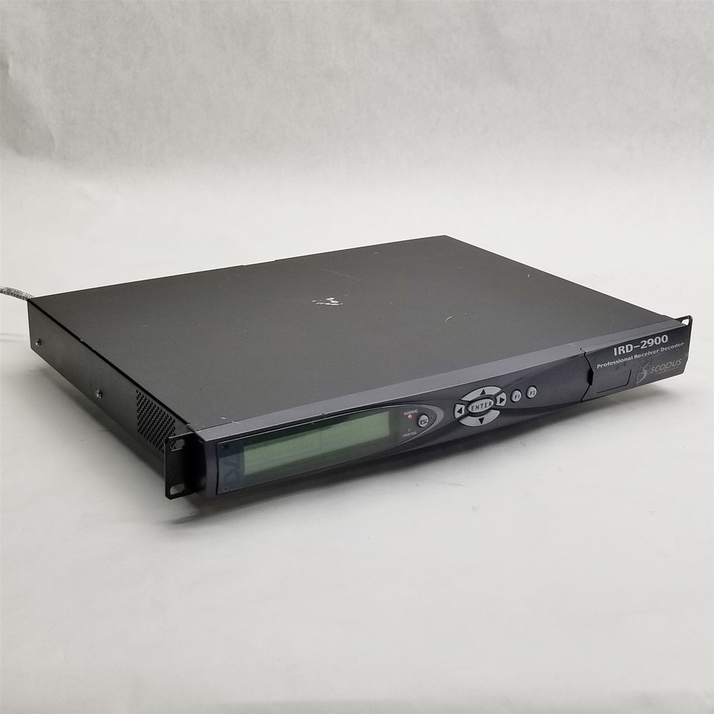 Harmonic IRD-2900 Professional Integrated Decoder/Receiver Scopus IRD-2991 Rev D