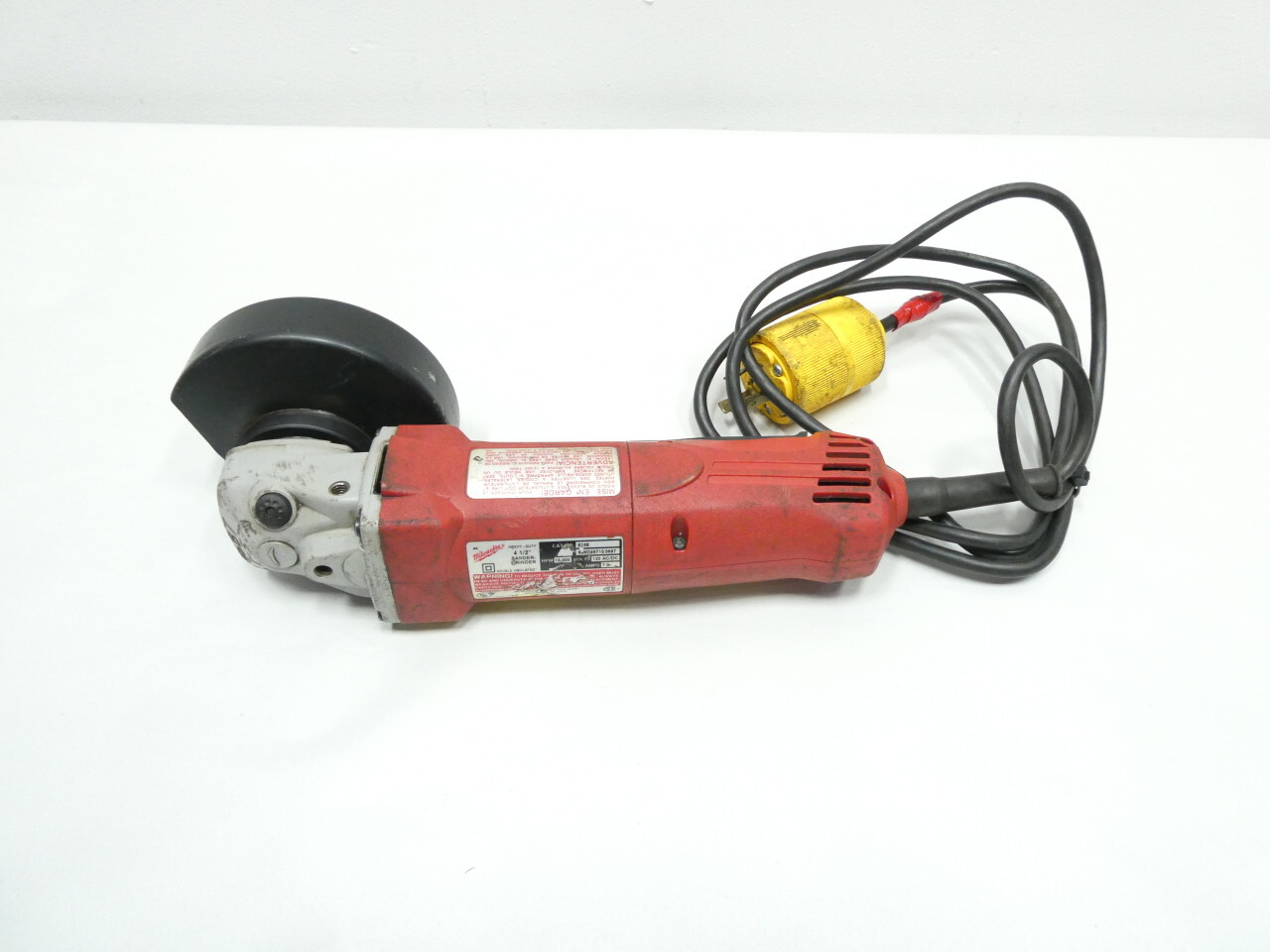 Milwaukee 6148 Sander-grinder 10,000rpm 4-1/2in 120v-ac 120v-dc
