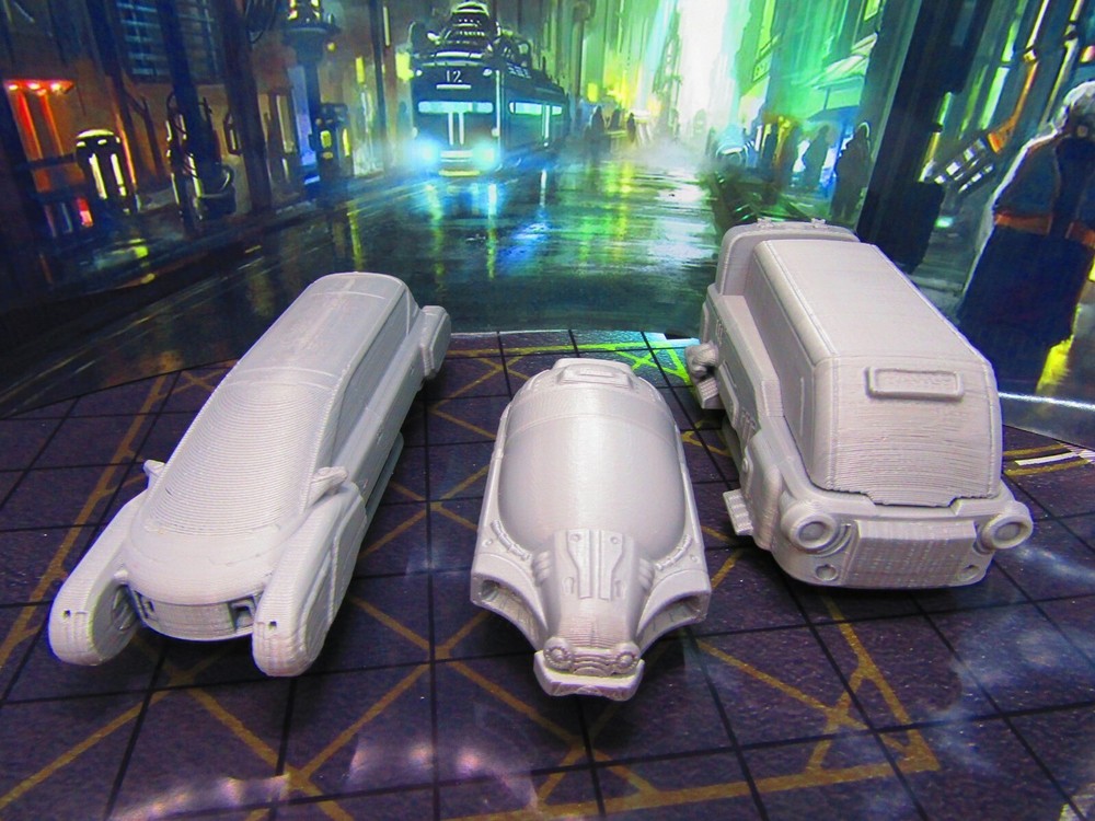 3pc City Hover Transportation Set
