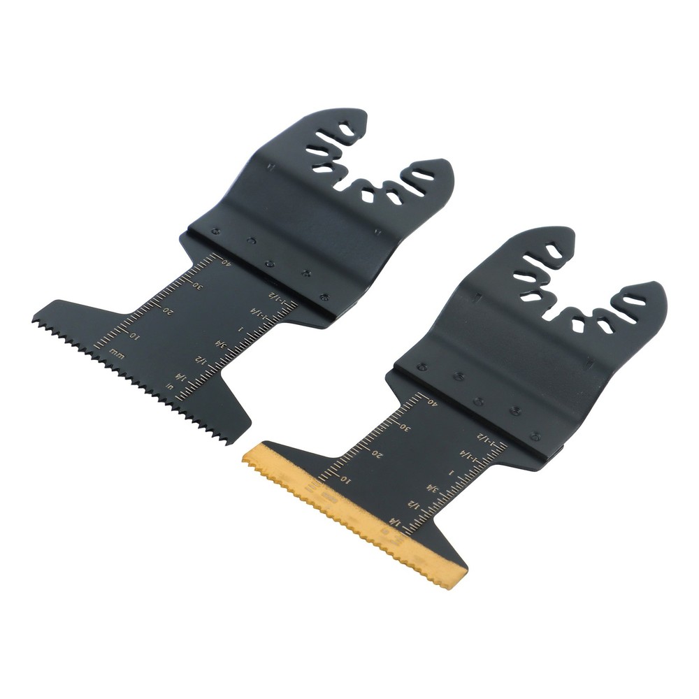 43 Pieces Universal Oscillating Saw Blades Quick Release Multi Tool Kit
