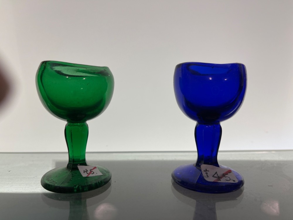 antique eyewash cups
