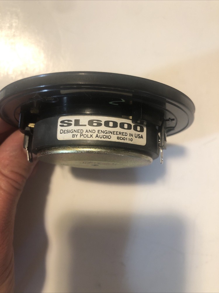 Polk SL6000 Tweeter From LS 50 Tower Speaker Replacement Tested