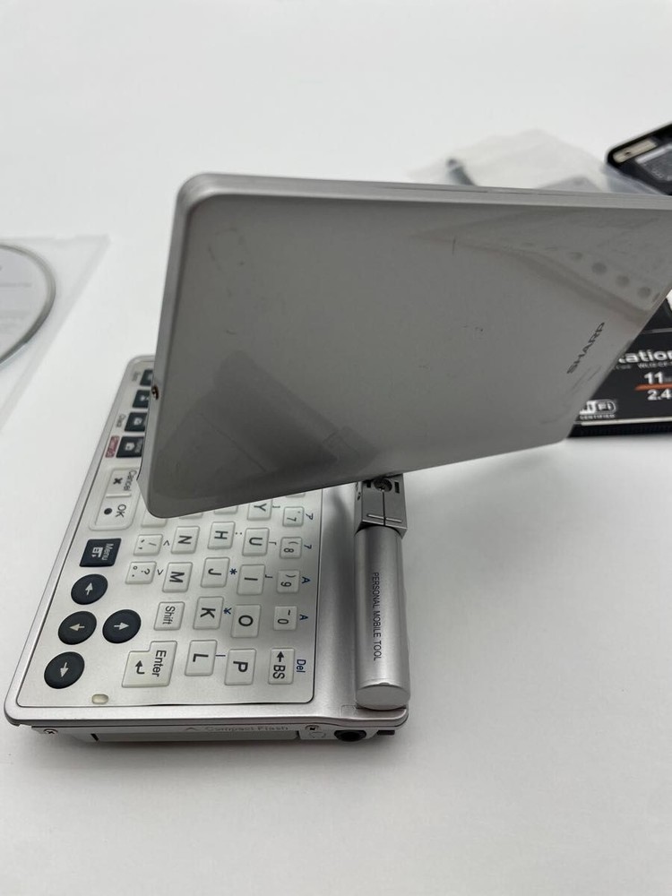 SHARP SL-C860 Zaurus Silver Electronic Dictionary used