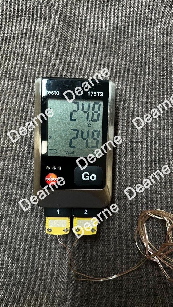 1-Pack Testo 175T3 Dual Channel Temperature Logger