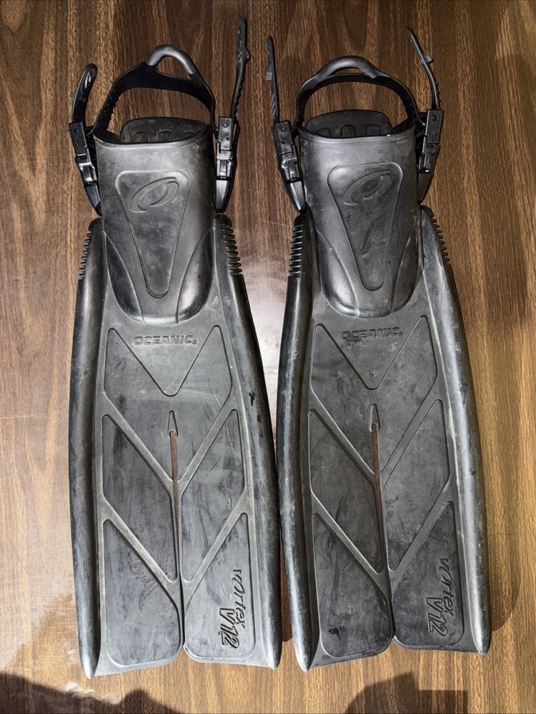 Oceanic Vortex V12 Split SCUBA Fins - Size Regular