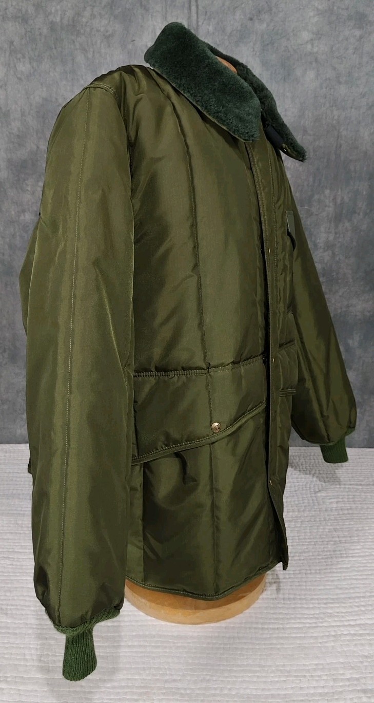 Refrigiwear Sage Green Iron-Tuff Insulated Jacket Mens Size 3XLARGE