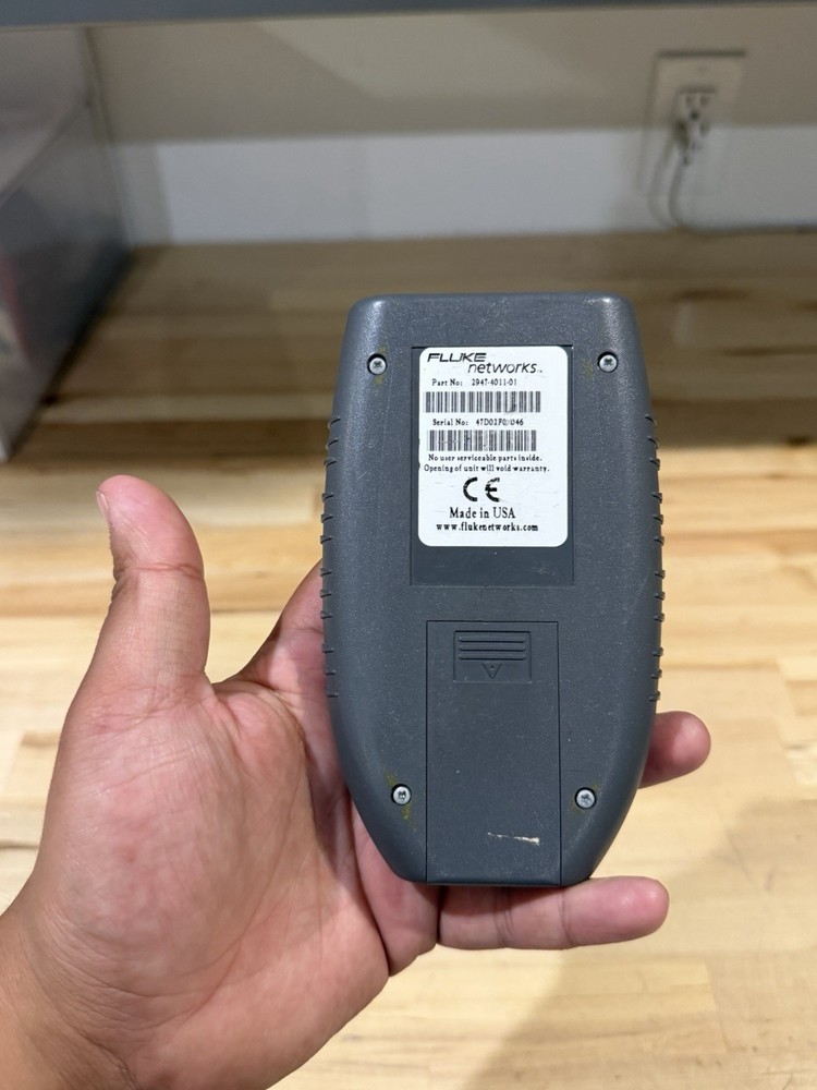 FLUKE NETWORKS MICROSCANNER PRO CABLE VERIFIER (TESTED)