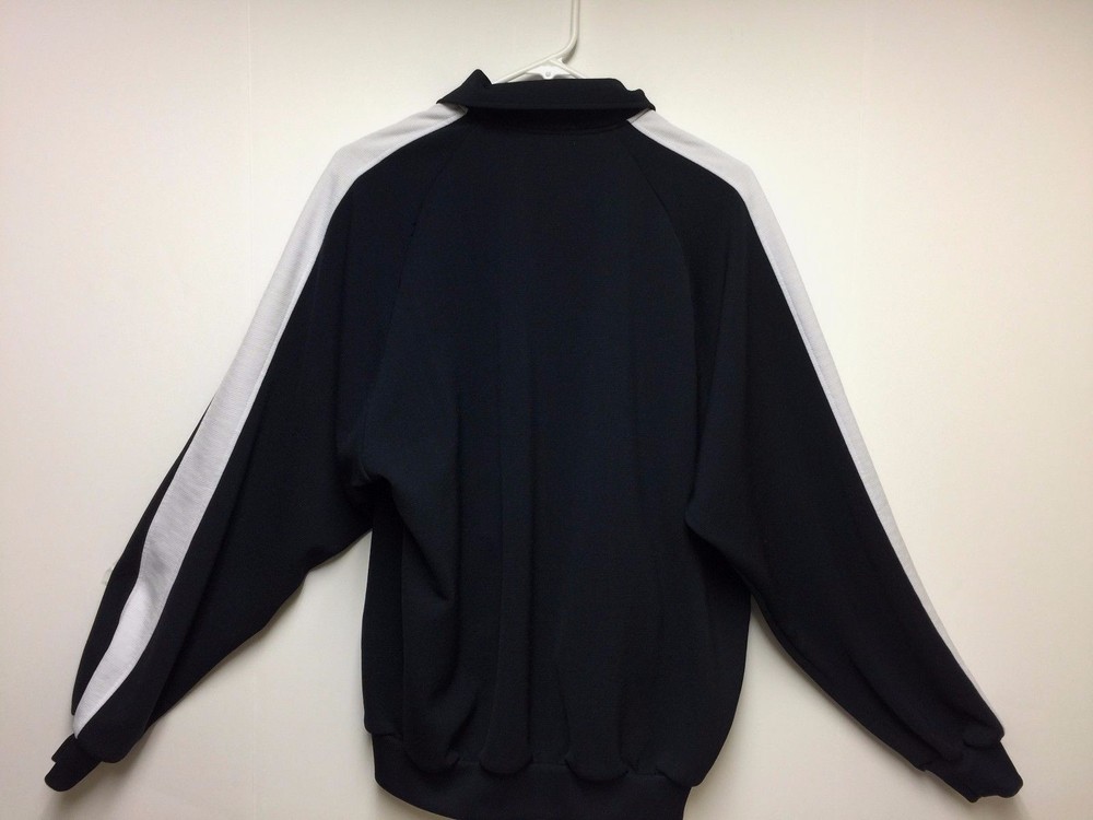 SPARKO Men's Active Power EEL Full-Zip Jacket Large Polyester Navy Blue & White
