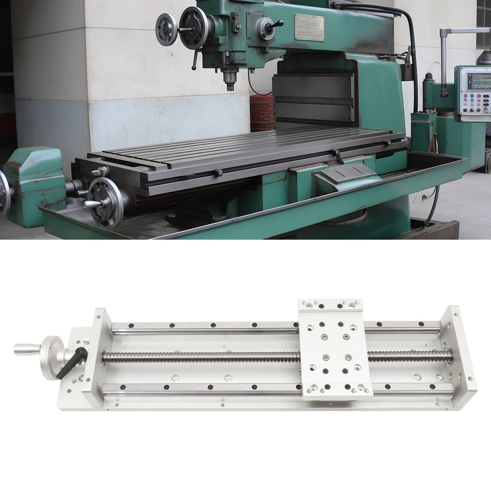 Precision Guide Rail, Manual Sliding Table 400mm, Linear Slide Guide Rail